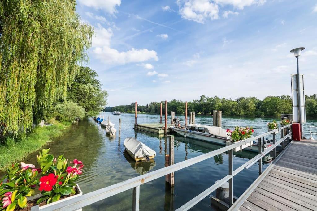 Luxury Apartment On The Rhein Busingen am Hochrhein Esterno foto